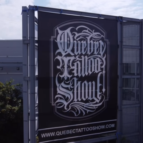 Quebec Tattoo Show website created by Patrick Coste